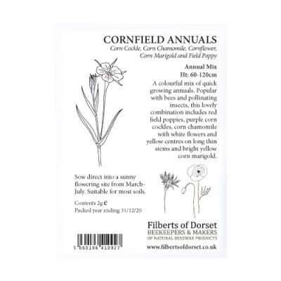 Cornfield Annuals Seed Packet