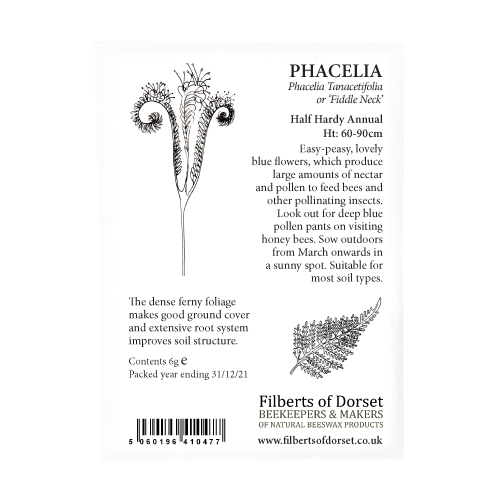 Phacelia Seed Packet