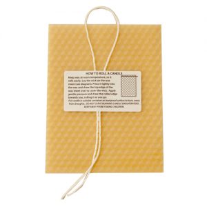 Candle Rolling Kit in a card contents